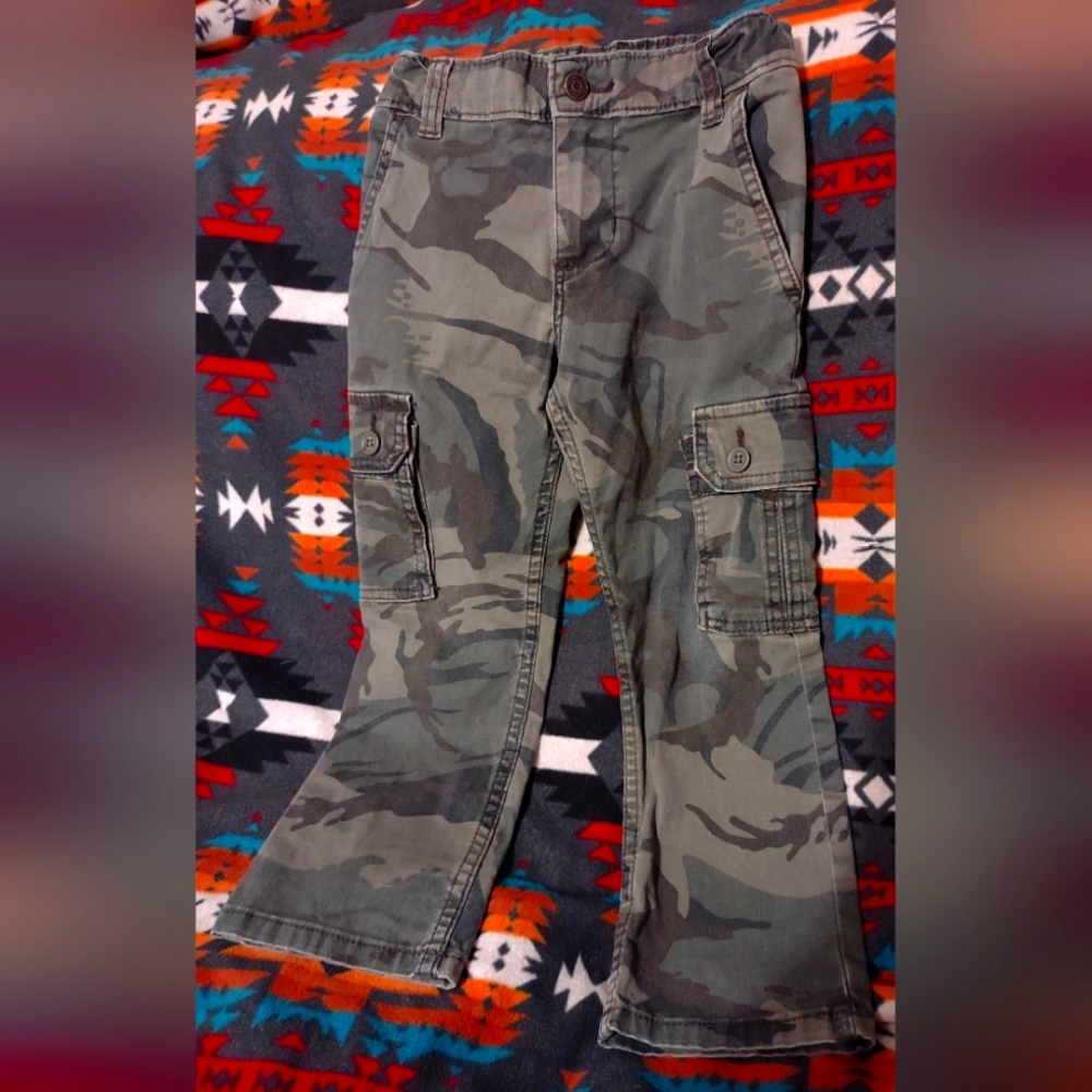 Boys camouflage pants cargo pants